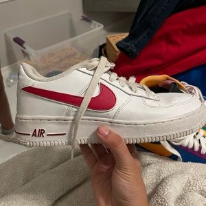 Air Force 1 with red chechmark